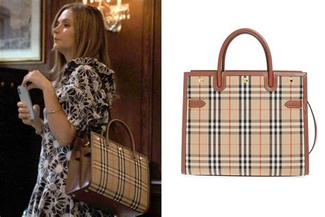 burberry bag in succession|succession Burberry bag scene.